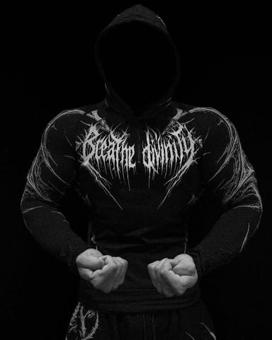 Breathe Divinity · Compresión hoodies