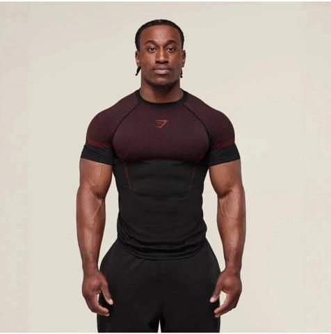 Gymshark · Compresión manga corta