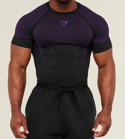 Gymshark · Compresión manga corta