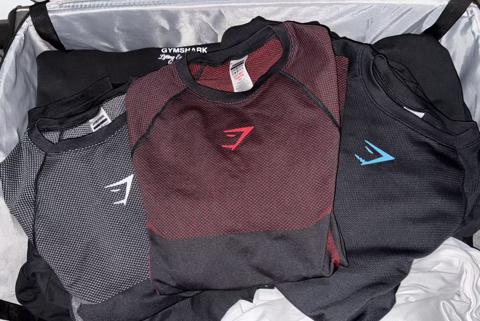 Gymshark · Compresión manga corta