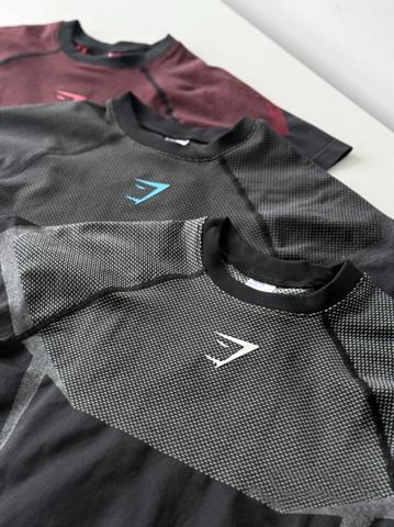 Gymshark · Compresión manga corta